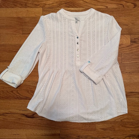Kim Rogers Pleated Top - Picture 1 of 3